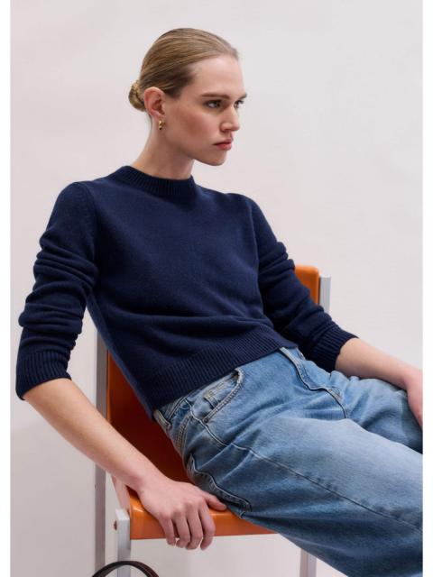 ME+EM Relaxed Crop Sweater