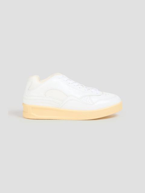 Jil Sander Mesh and leather sneakers