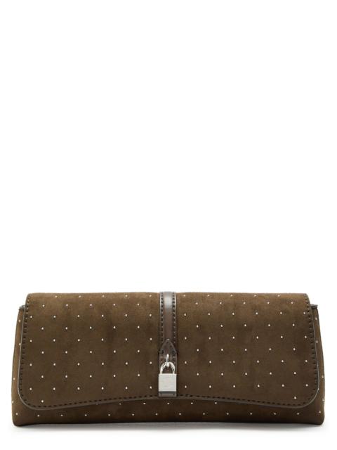 Stella McCartney Stella Mccartney Ryder Studded Faux Suede Pochette