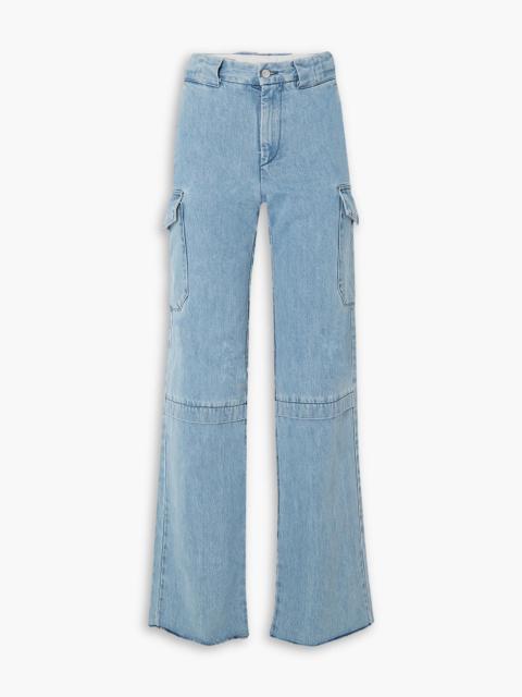 Other Designers Crash high-rise straight-leg jeans