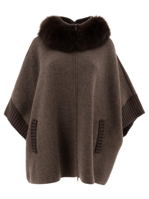 Giovi - Giovi Wool And Cashmere Poncho