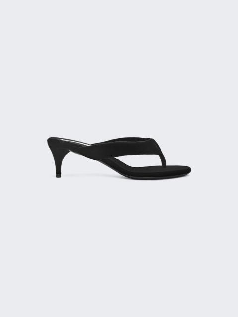 Alaïa Tong Mules 55 Noir