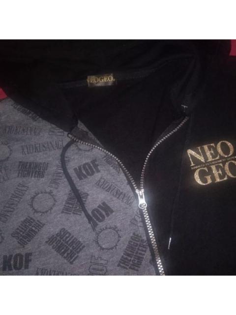 Other Designers Japanese Brand - RARE Neo Geo King Of Fighters hoodie Game Arcade Street