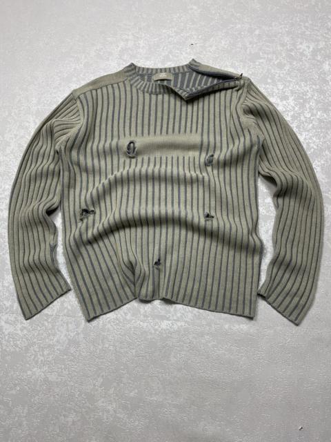 Other Designers Japanese Brand - Cable Knit LGB If Six Was Nine Style Zip Sweater Jacket