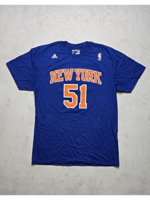 adidas New York Knicks Shirt NBA Basketball #51 World Peace