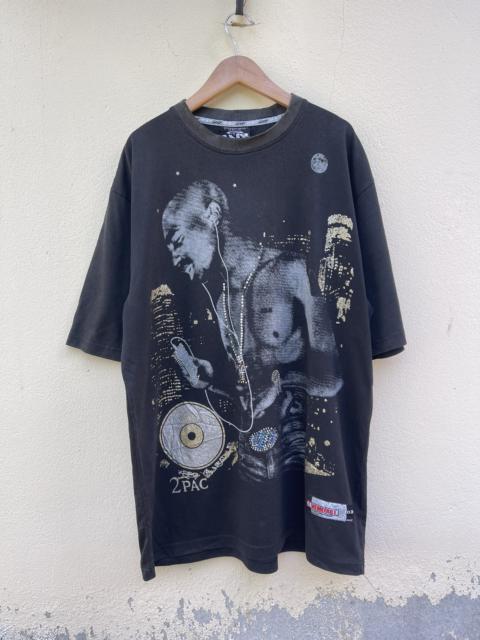 Other Designers Streetwear - 2PAC big print with maize shirt