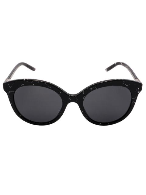 Prada Prada Dark Grey Round Ladies Sunglasses PR 02YS 03Y5S0 51