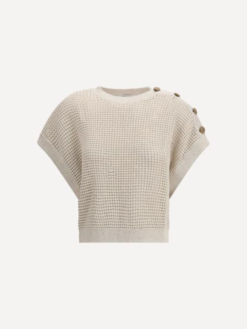 Brunello Cucinelli Open-knit Top