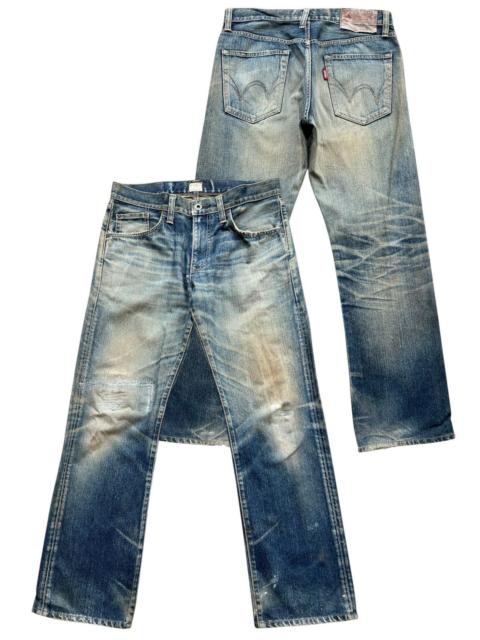 Other Designers Vintage Edwin Distressed Denim Jeans 36x31