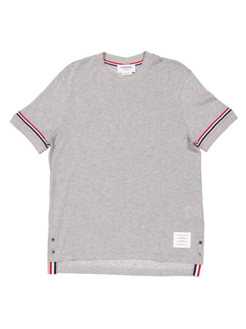 Thom Browne Thom Browne Lightweight Striped Cuff Cotton T-Shirt