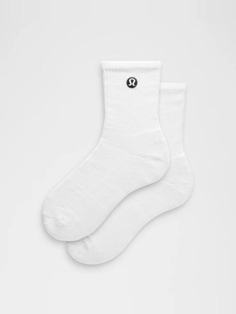 lululemon Unisex Daily Essential Quarter Socks