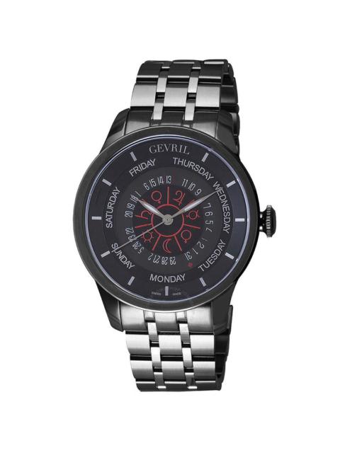 Other Designers Gevril Columbus Circle Automatic Men's Watch 2001B