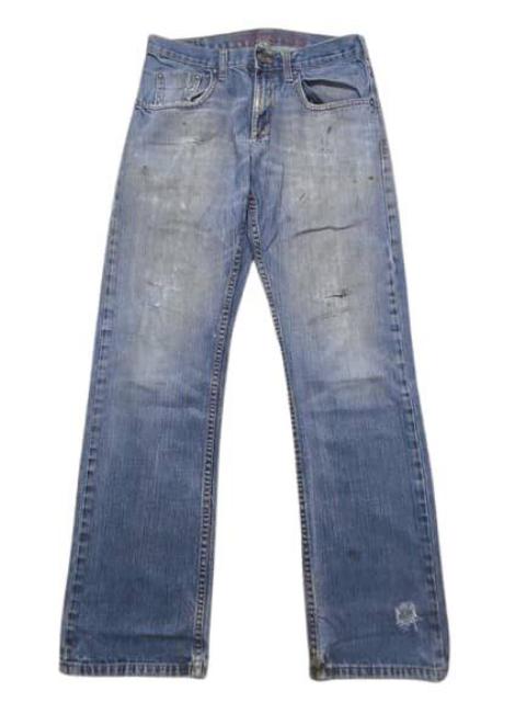 Other Designers VINTAGE LEE DISTRESSED BLUE FADED JEANS