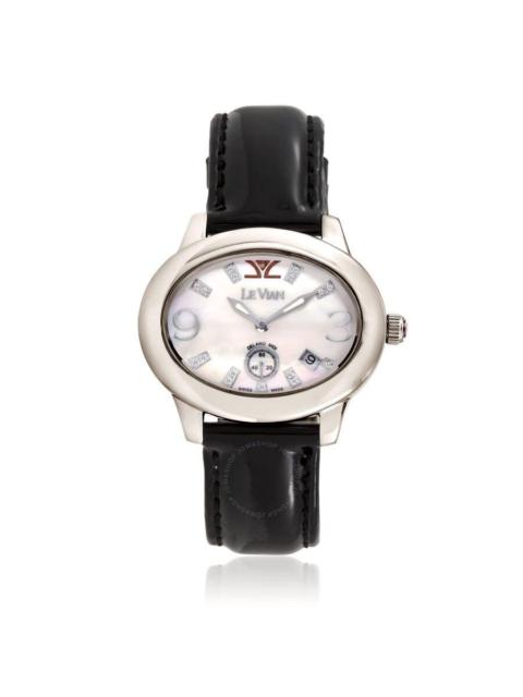 Other Designers Le Vian Le Vian Time Quartz White Dial Men's Watch LVL500MSSMP
