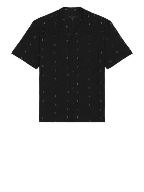 rag & bone Avery Embroiderd Linen Shirt