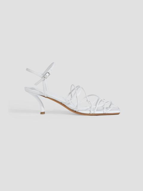 Tibi Betty leather sandals