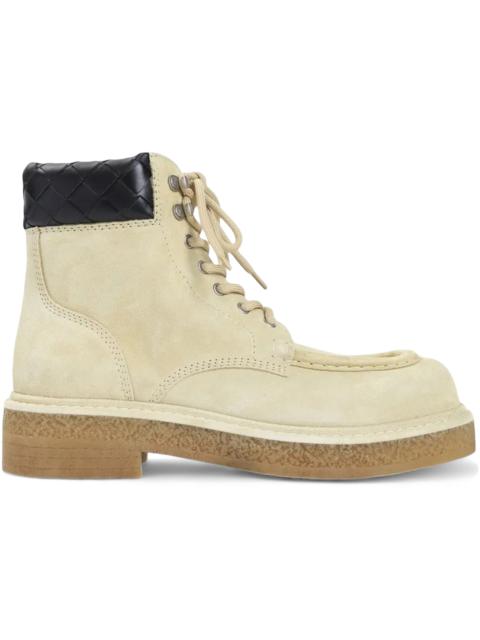 Bottega Veneta Bottega Veneta Haddock Lace-Up Ankle Boot Saturn Black