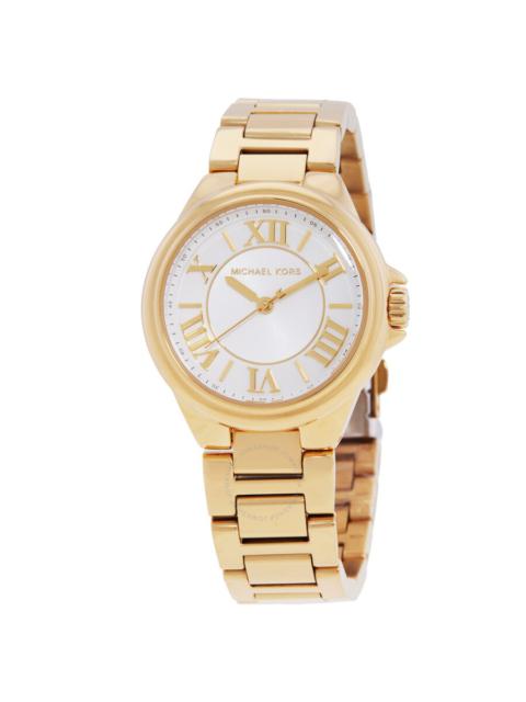 Michael Kors - Michael Kors Camille Quartz White Dial Ladies Watch MK7255