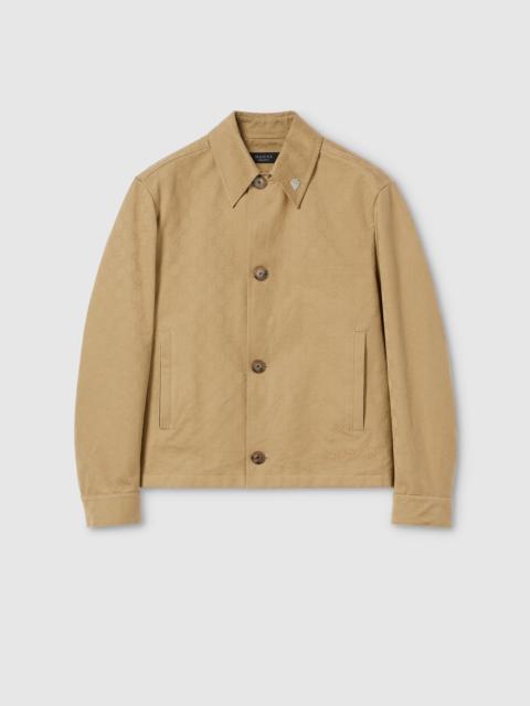 GUCCI GG cotton gabardine jacket