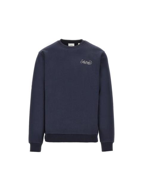 Les Deux Les Deux Cotton Sweatshirt Blue Men