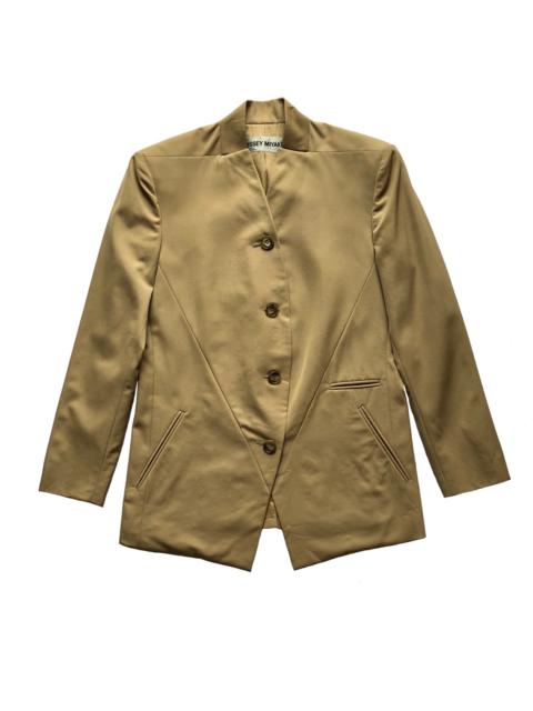 Other Designers Issey Miyake - Vintage Asymmetric Silk Blend Blazer