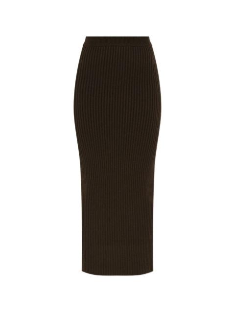 Max Mara Wool and cashmere long skirt