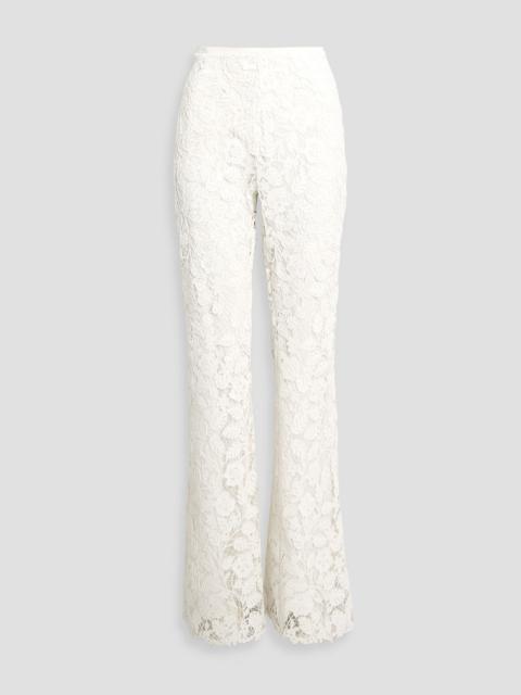 Cult Gaia Kaci corded lace straight-leg pants