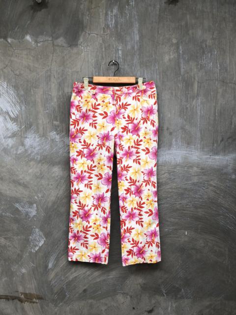 Vintage Elle Sport Flower Pattern Pants