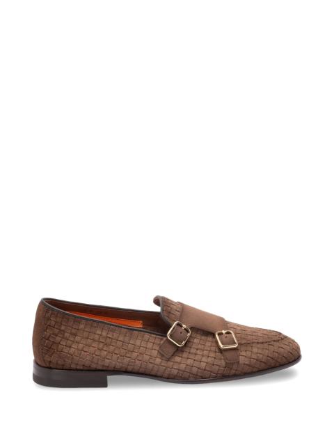 Santoni Santoni Double-buckle Loafers