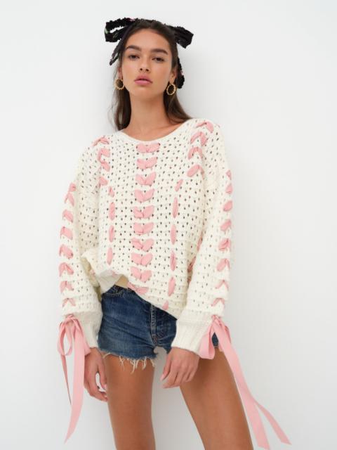 For Love & Lemons Laurel Oversized Sweater