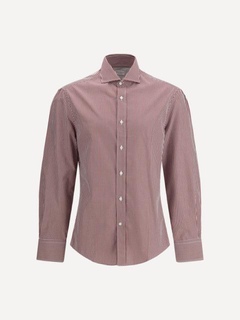 Brunello Cucinelli Slim fit cotton check Shirt