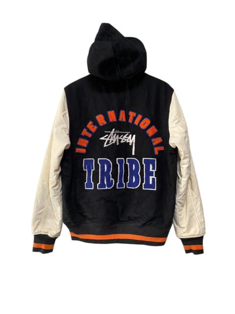Stüssy Stussy Trible Int. varsity hoodie wool jacket