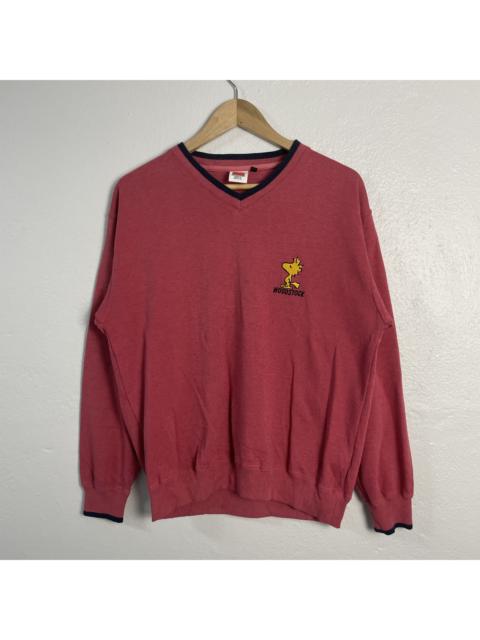 Other Designers Vintage - Vintage Peanuts Woodstock V-neck Sweatshirt