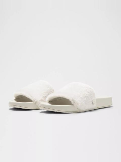 lululemon Women's Restfeel Faux Fur Slide