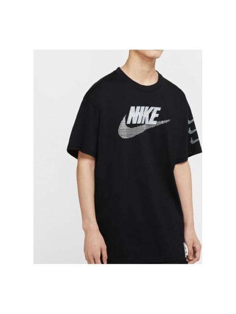 Nike Nike Sportswear Retro Pattern Printing Black CW0376-010