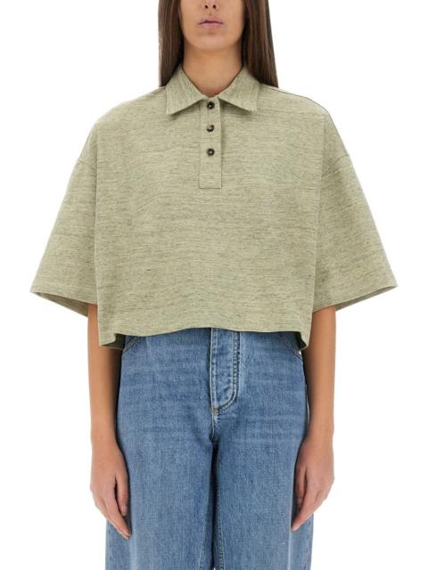 Bottega Veneta Bottega Veneta Women Cotton Pique Polo Shirt