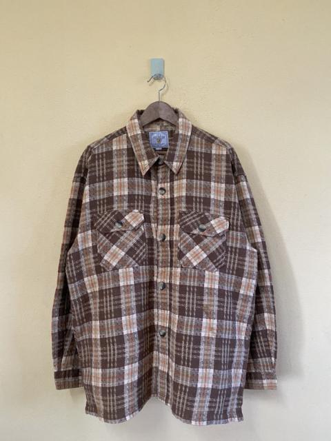 Other Designers Designer - AMERICAN SASHIKO KAPITAL DESIGN LONG SLEEVE TEE BUTTON UP