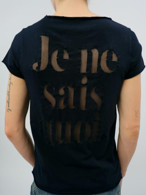 Zadig & Voltaire Tunisien Fishnet Top