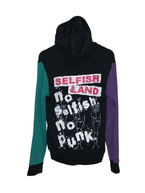 Hysteric Glamour Selfish Land hysteric Punk Varsity hoodies