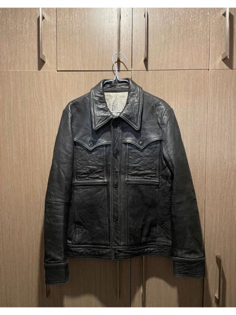 NUMBER (N)INE number (N)ine 07AW takahiro archive leather jacket