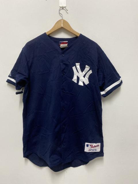 Other Designers Vintage Majestic New York Yankees Striped Jersey