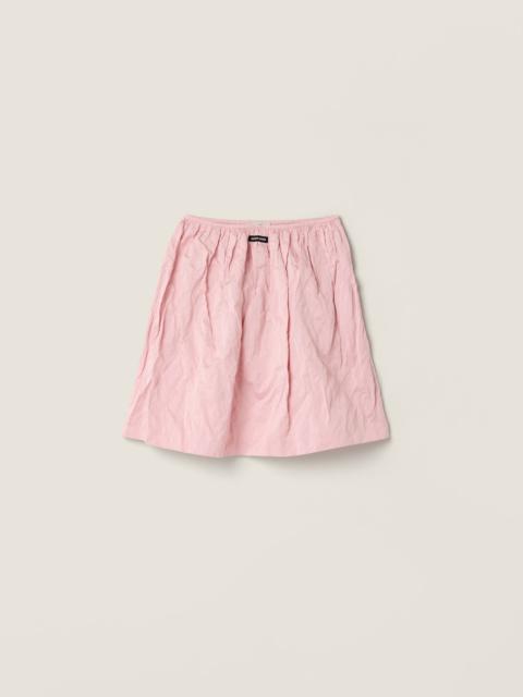 Miu Miu Duchesse skirt