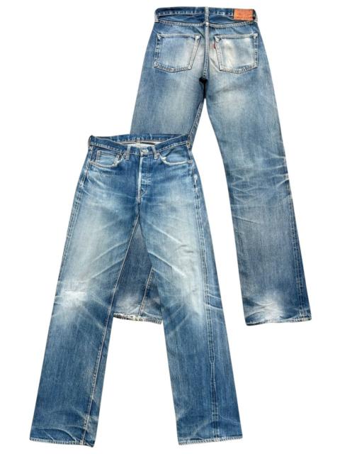 Other Designers The Real McCoy's - Vintage 90s Real Mccoy Selvedge Distressed Denim Jeans 31x34