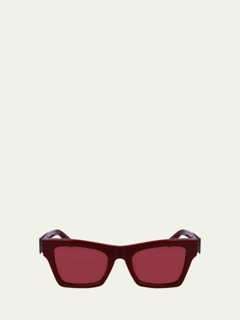 FERRAGAMO Prisma Acetate Cat-Eye Sunglasses