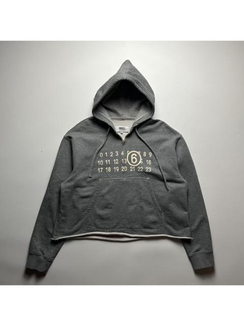 Maison Margiela MM6 - Maison Margiela AW23 Half-Zip Hoodie