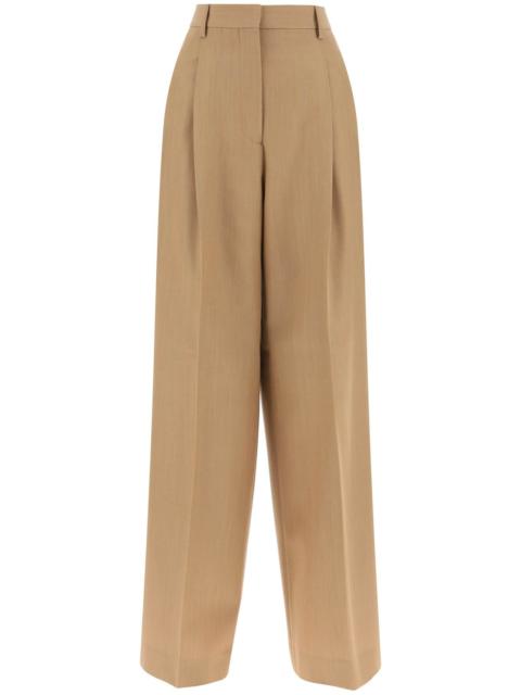 Burberry 'Madge' Wool Pants With Darts