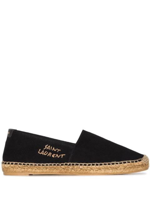 SAINT LAURENT Saint Laurent Women Signature Canvas Espadrilles