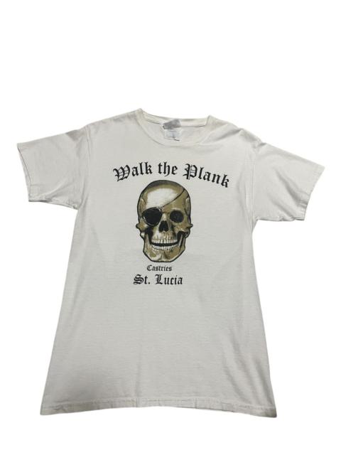 Other Designers Vintage Saint Lucia Skull T-Shirt