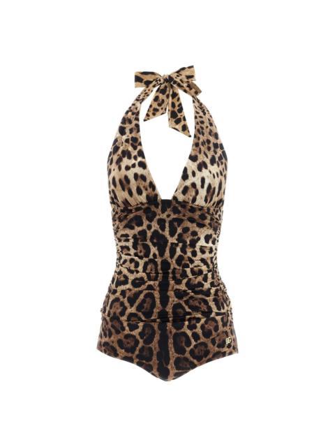 Dolce & Gabbana DOLCE & GABBANA Leopard Swimsuit New & Authentic (Women's si