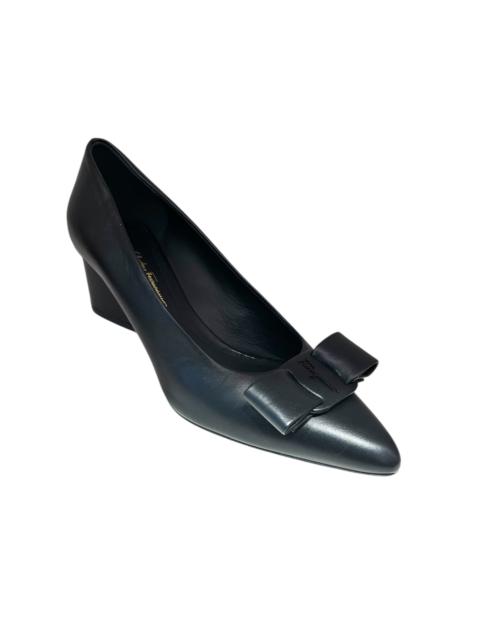FERRAGAMO Ferragamo Bow Leather Pumps